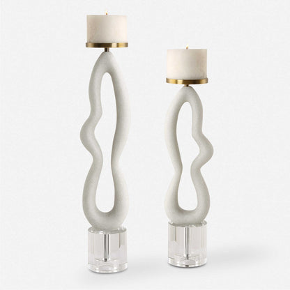 Gignod Candleholders - Set of 2