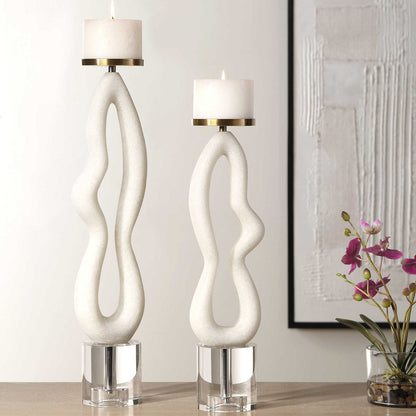 Gignod Candleholders - Set of 2