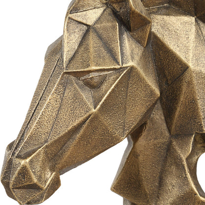 Morca Horse Bust Sculpture