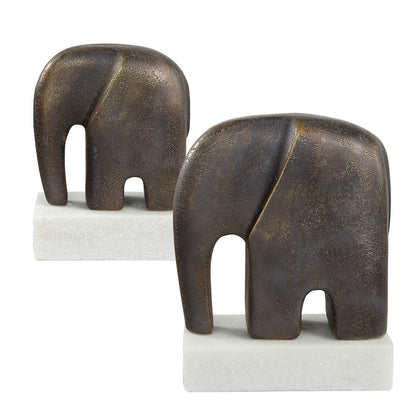 Tornano Elephant Sculptures - Set of 2