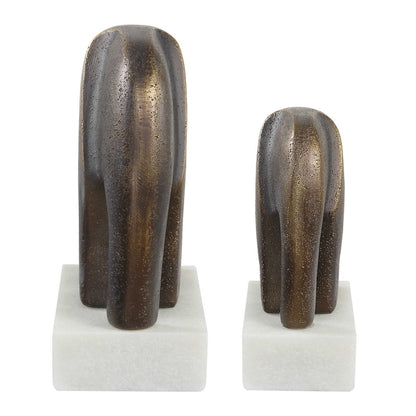 Tornano Elephant Sculptures - Set of 2