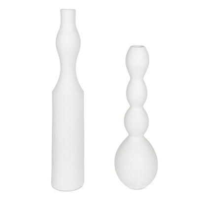 Vizzani Ceramic Outdoor Vase - Set of 2
