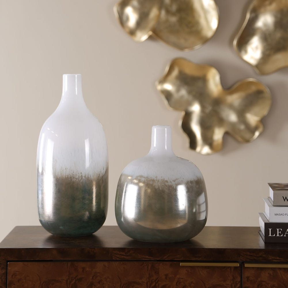 Alghero Glass Vases - Set of 2