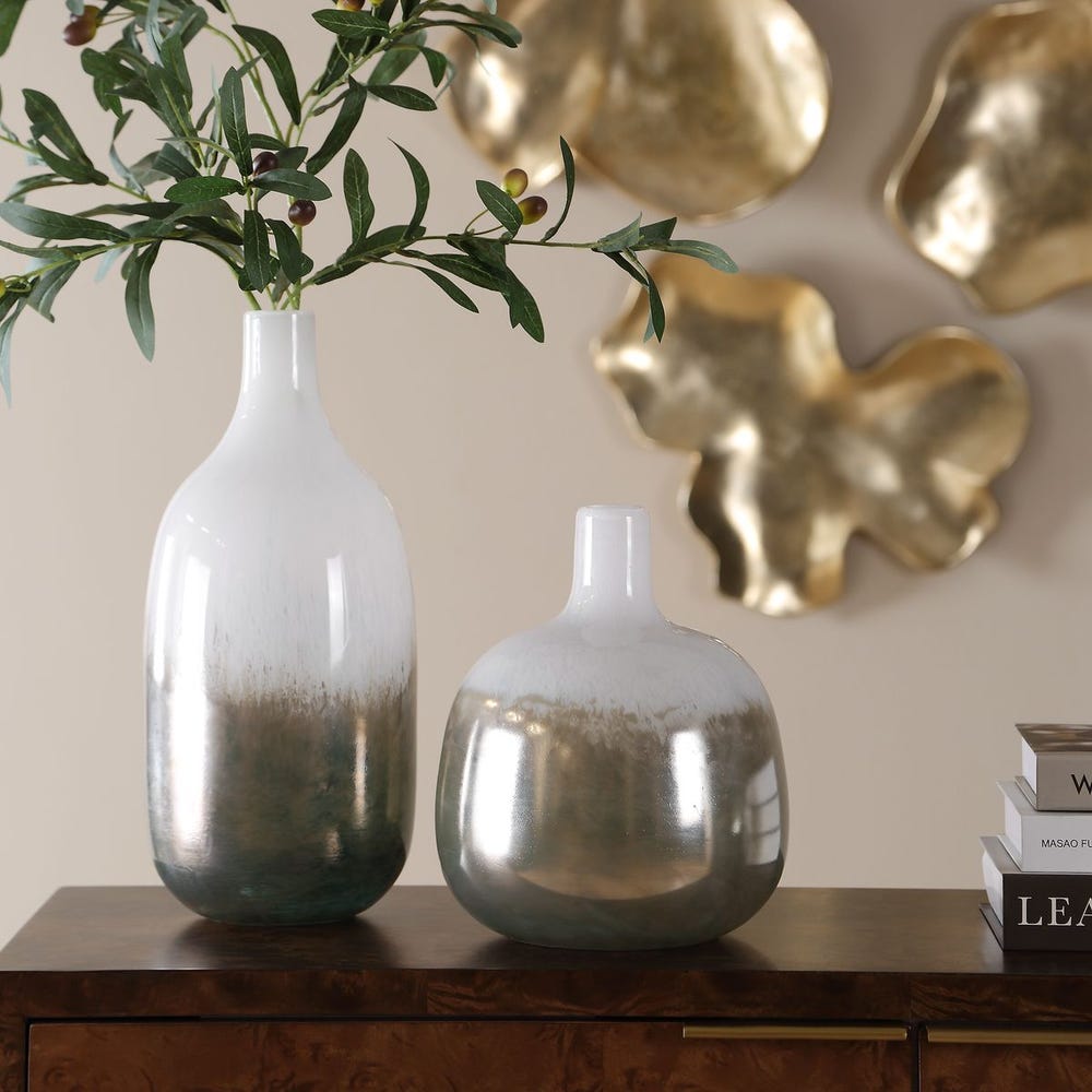 Alghero Glass Vases - Set of 2