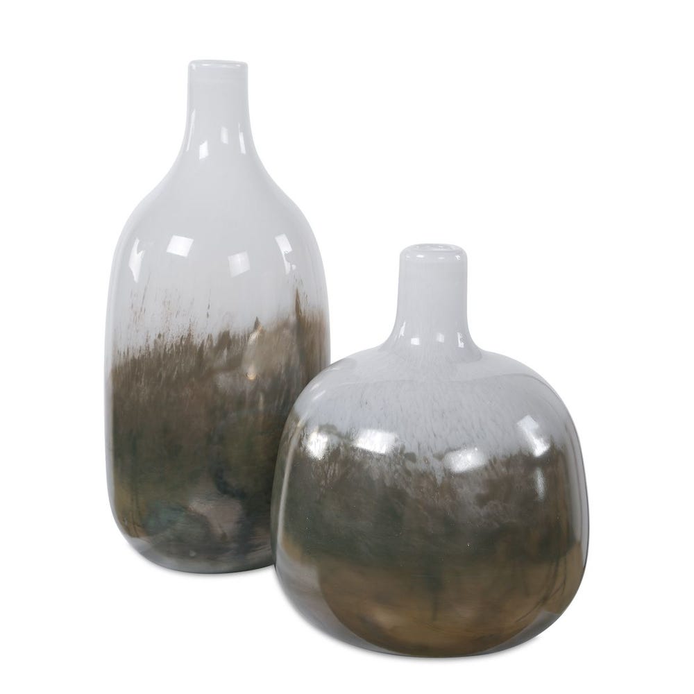 Alghero Glass Vases - Set of 2