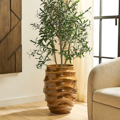 Magnani Ceramic Outdoor Planter
