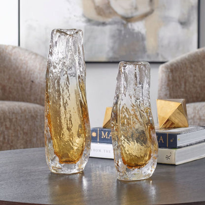 Marcelli Glass Vase - Set of 2