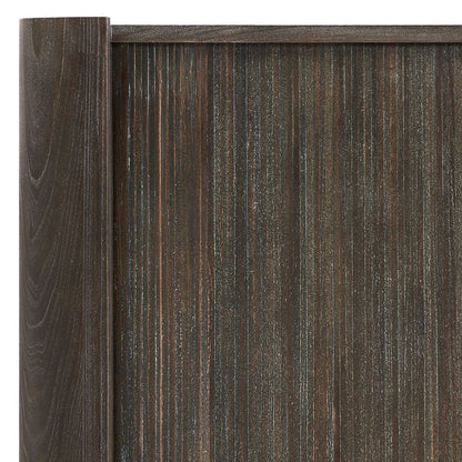 Pomonte 56 in. Acacia and Poplar Wood Cabinet