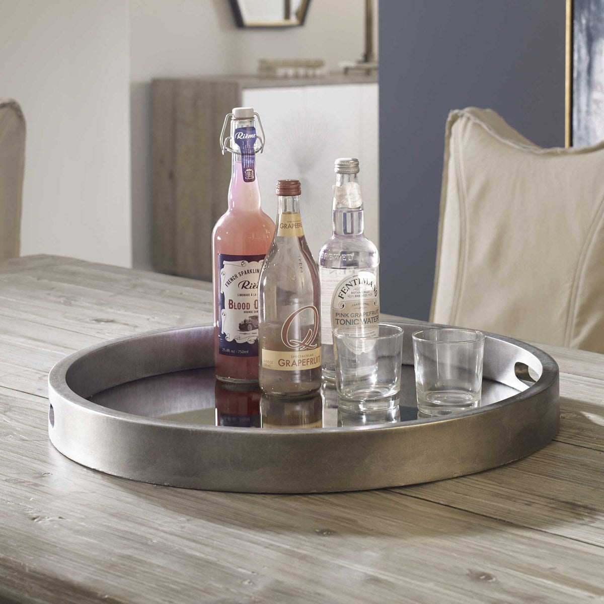 Elva Silver Tray