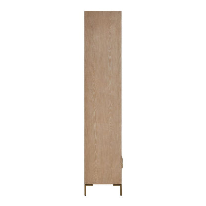 Reghena 88 in. Oak Veneer Etagere