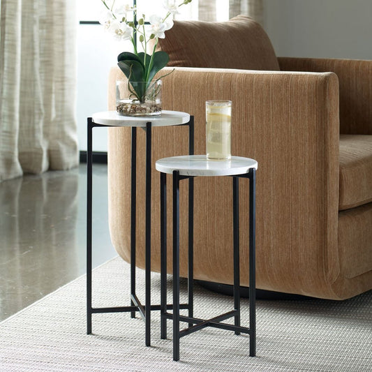 Sotto 22 in. Accent Table - Set of 2