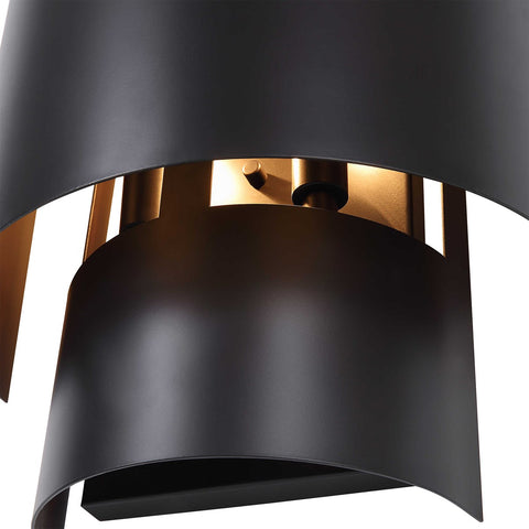 Drapia 2 Lt 18 in. Sconce