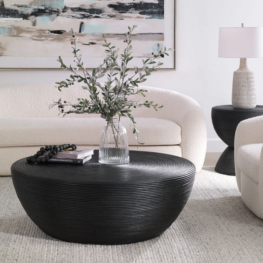 Campagna 44 in. Rattan Coffee Table