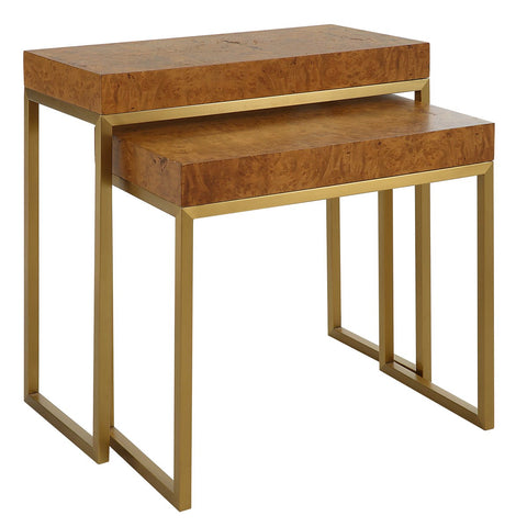Rovere 25 in. Nesting Table - Set of 2