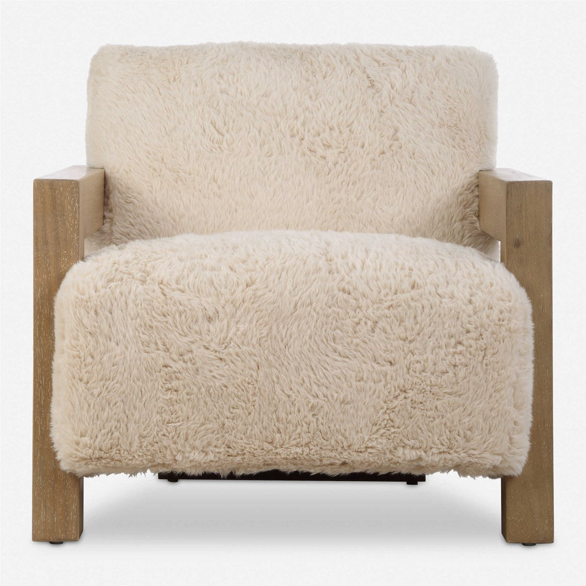 Corsano Faux Sheepskin Accent Chair