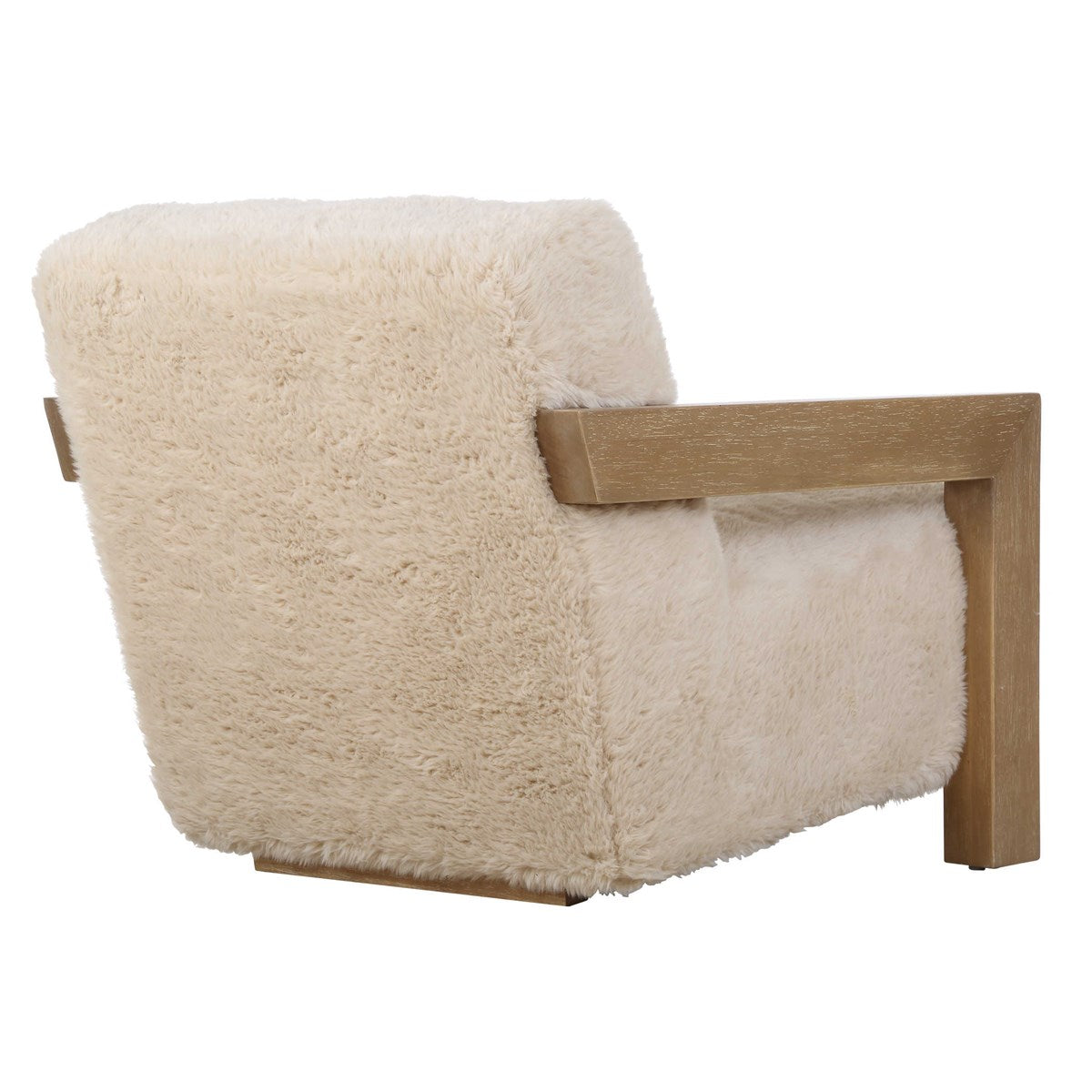 Corsano Faux Sheepskin Accent Chair