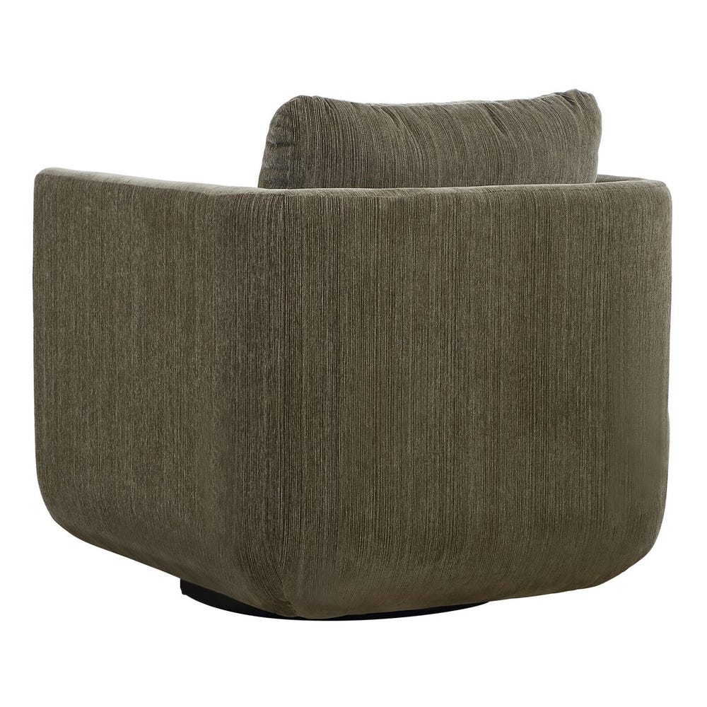 Vasto Upholstered Swivel Chair - Herb