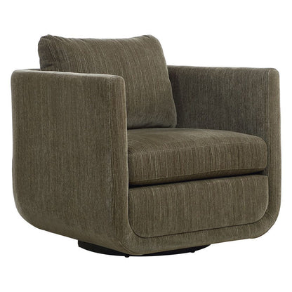 Vasto Upholstered Swivel Chair - Herb