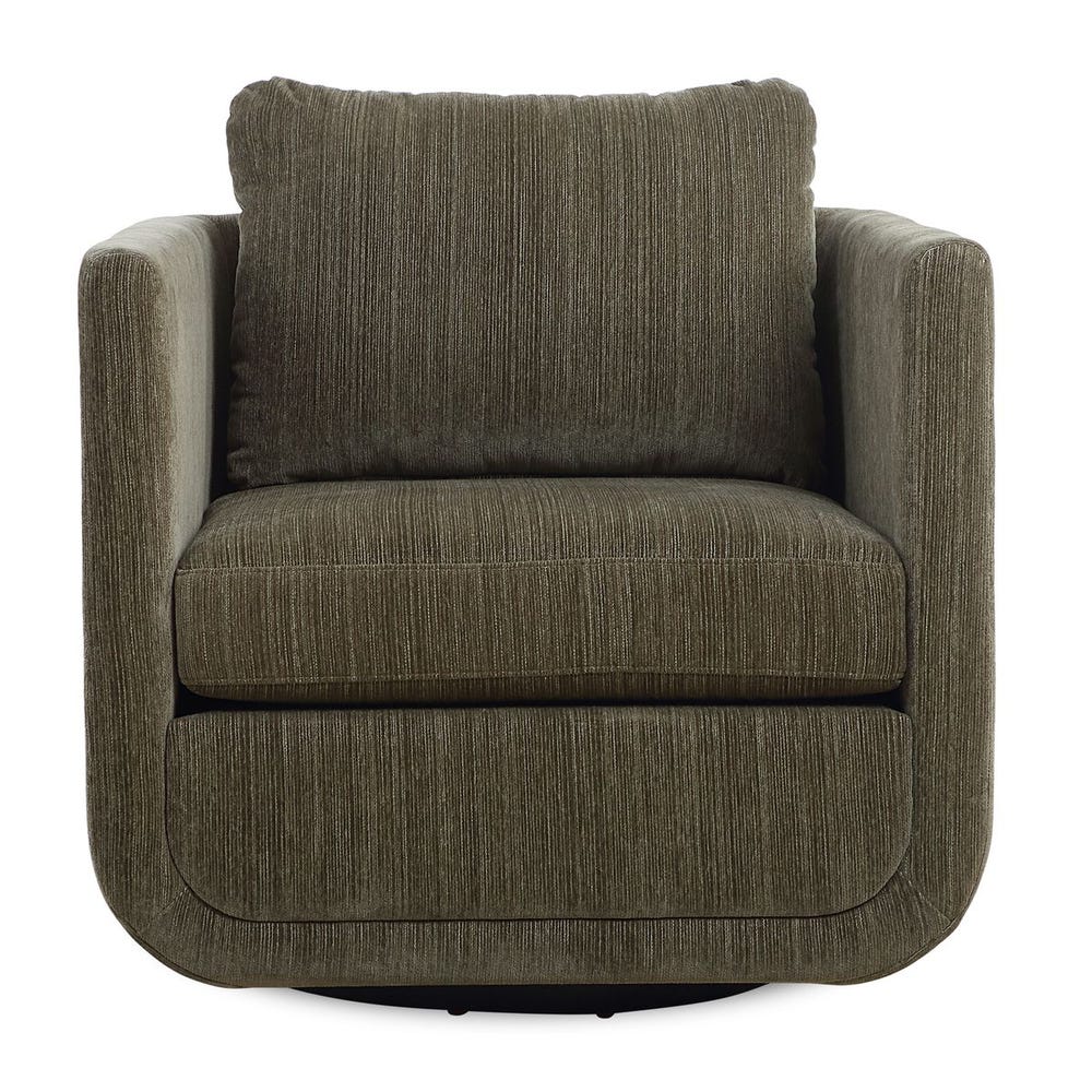Vasto Upholstered Swivel Chair - Herb