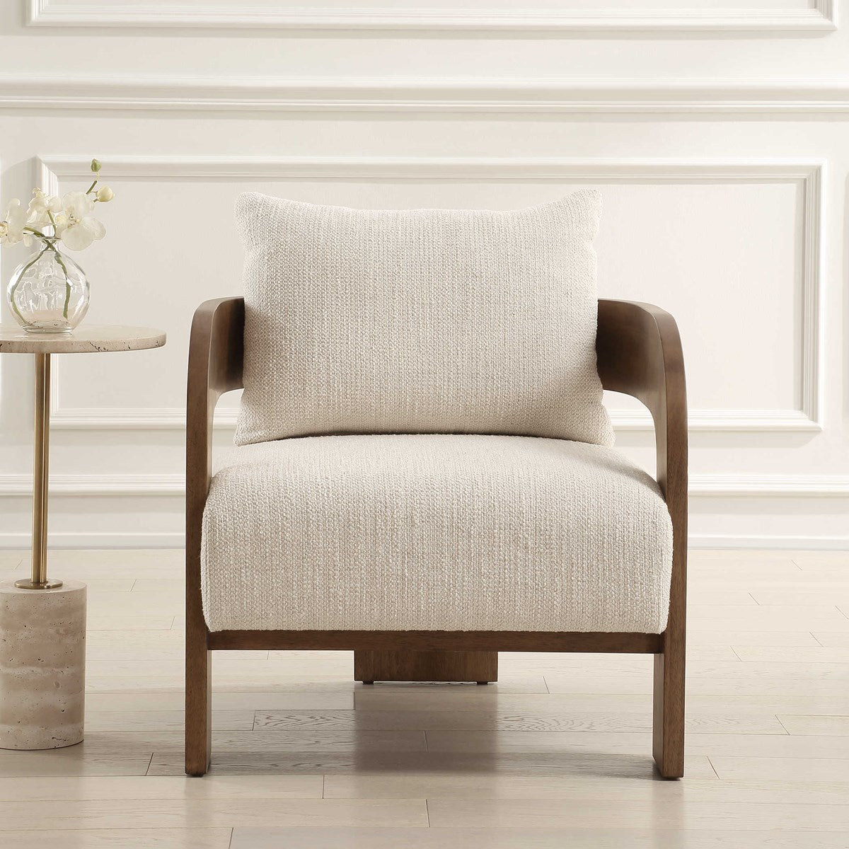 Arcesaz Boucle Accent Chair