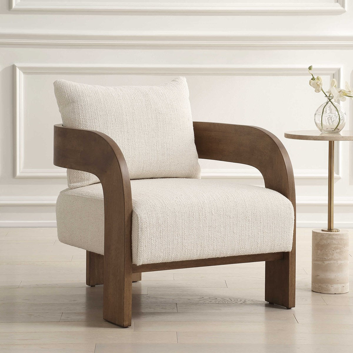 Arcesaz Boucle Accent Chair