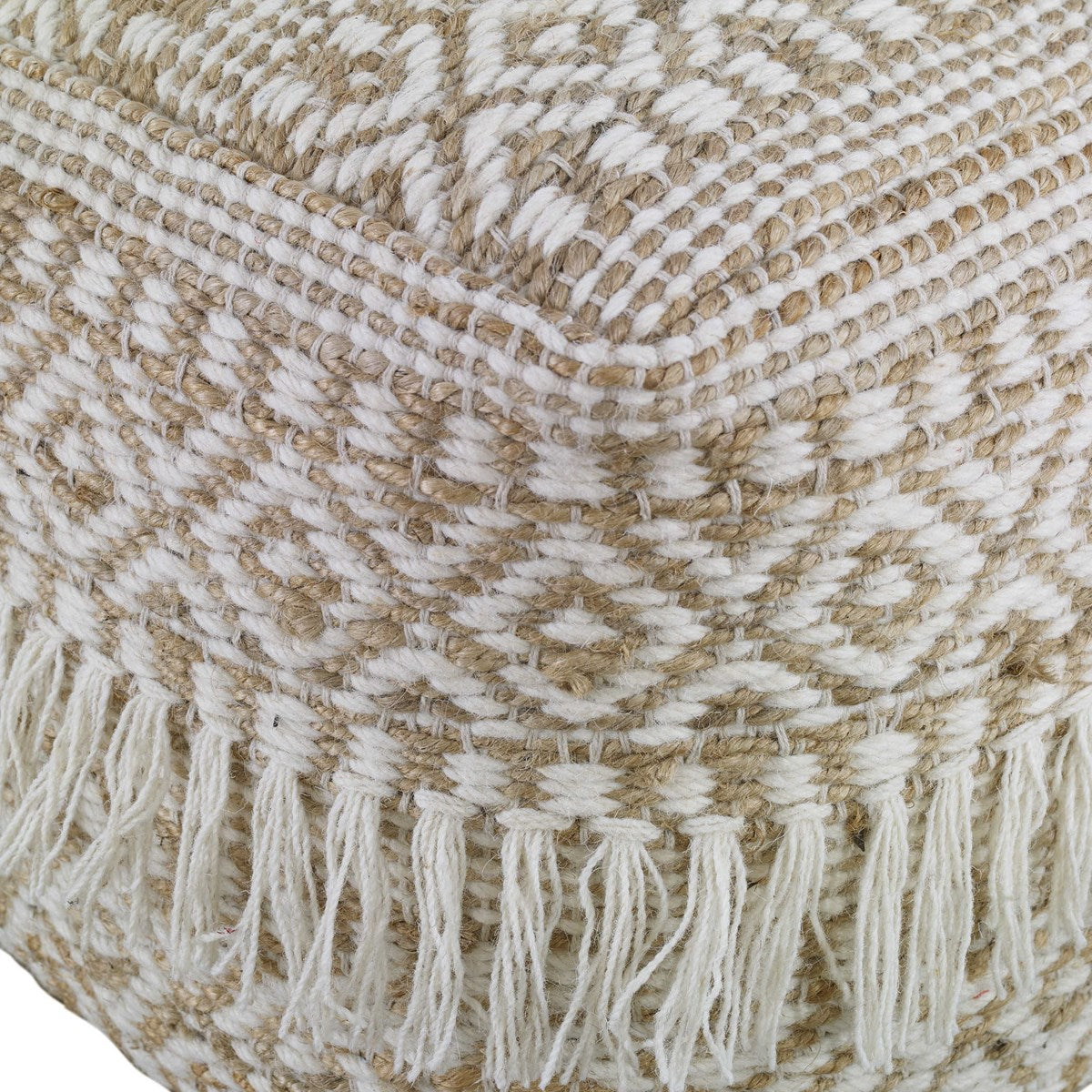 Sauro Handwoven Pouf