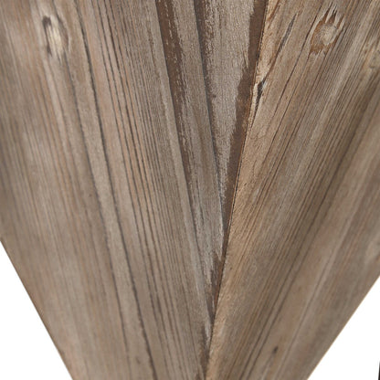 Ciara 25 in. Aged Wood Accent Table