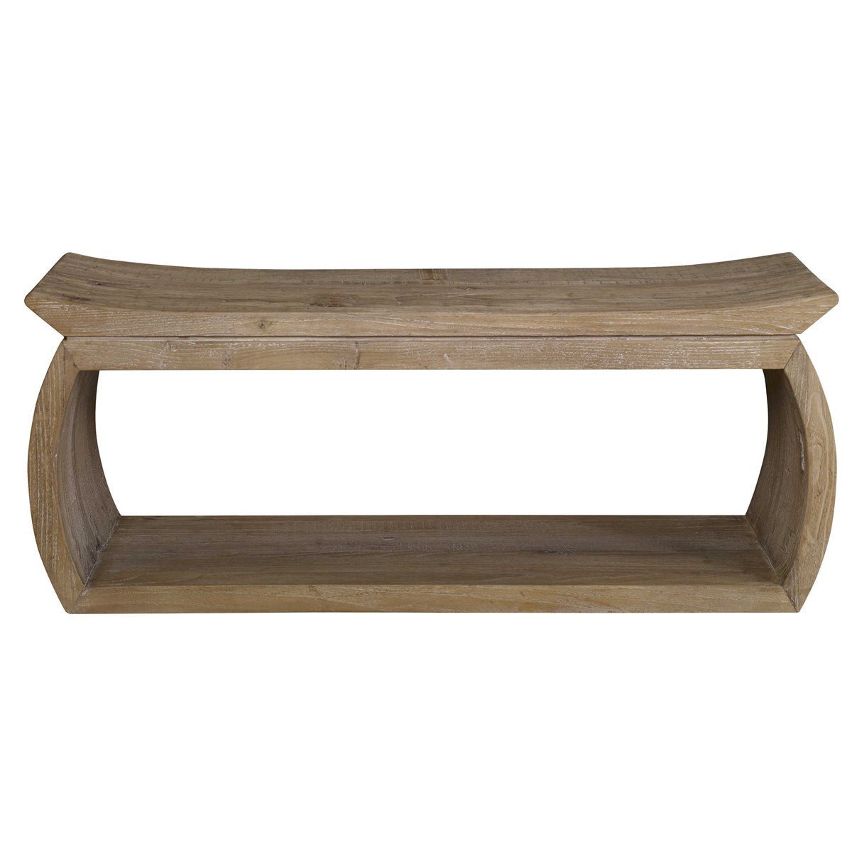 Acri Elm Wood Bench