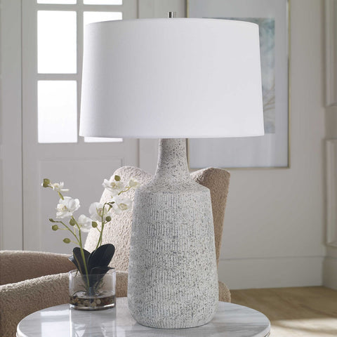 Alcide 29 in. Table Lamp - White