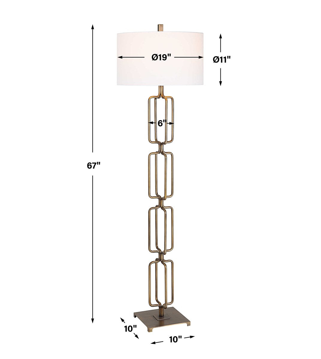 Roncaro 67 in. Floor Lamp