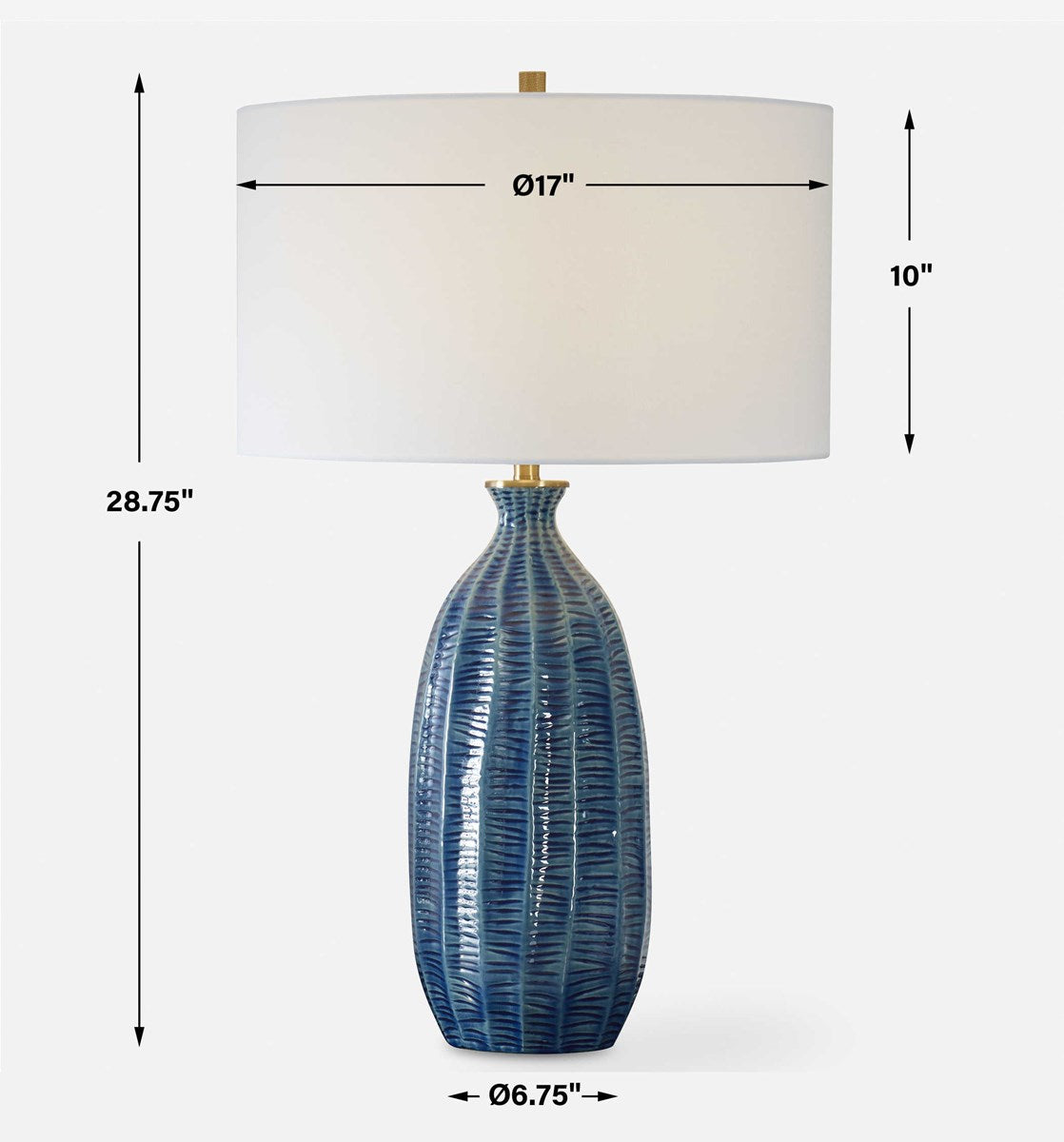 Neva 29 in. Ceramic Table Lamp