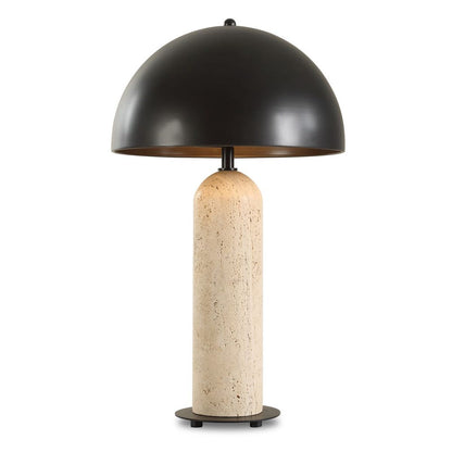 Murtas Travertine Base Outdoor Table Lamp