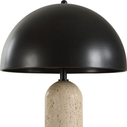 Murtas Travertine Base Outdoor Table Lamp