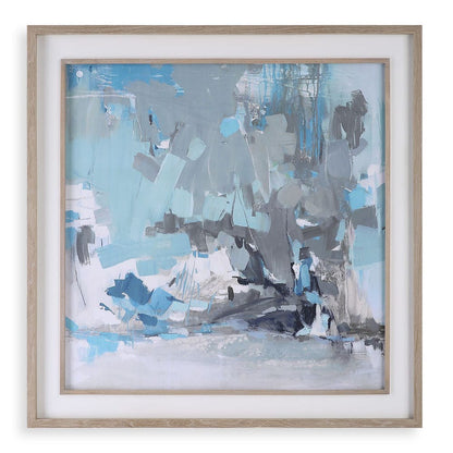 Arctic Drift 47 in. Framed Print