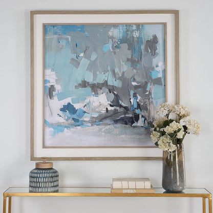 Arctic Drift 47 in. Framed Print