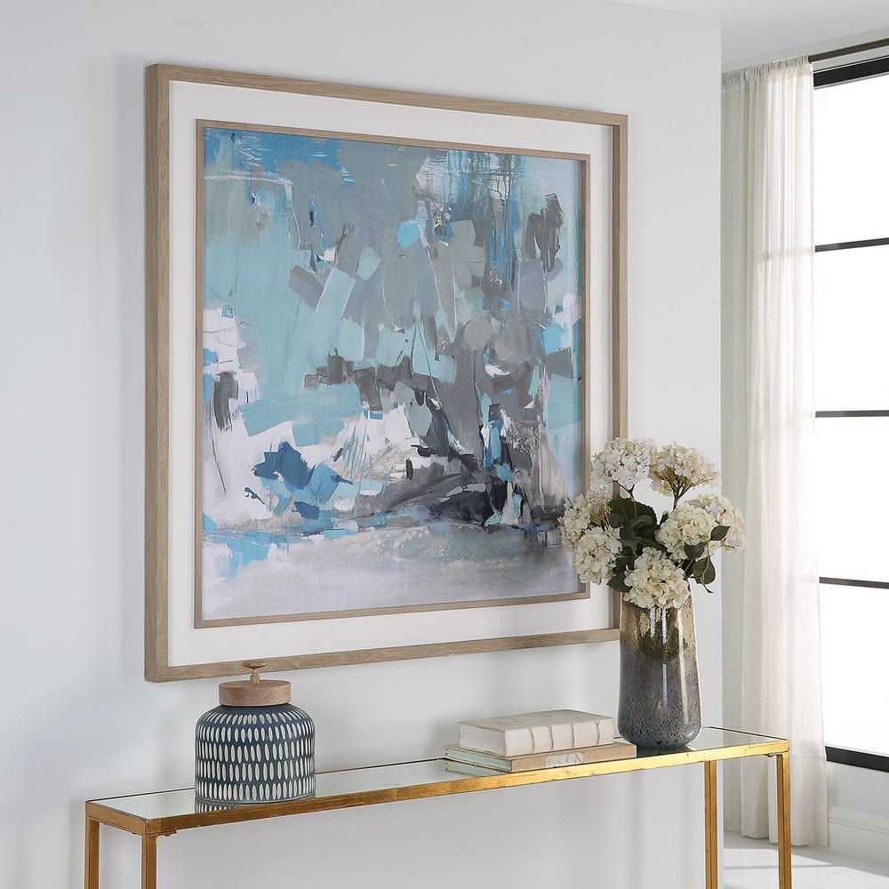 Arctic Drift 47 in. Framed Print