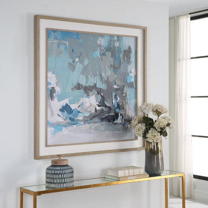 Arctic Drift 47 in. Framed Print