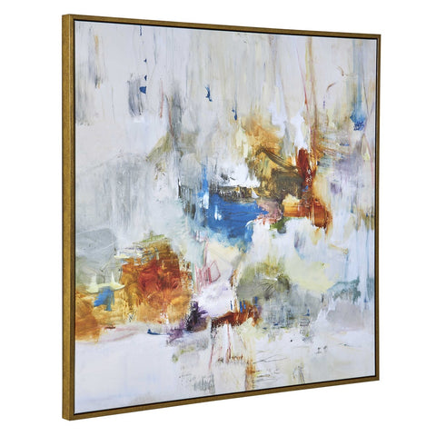 Elated Bliss 50 in. Framed Canvas