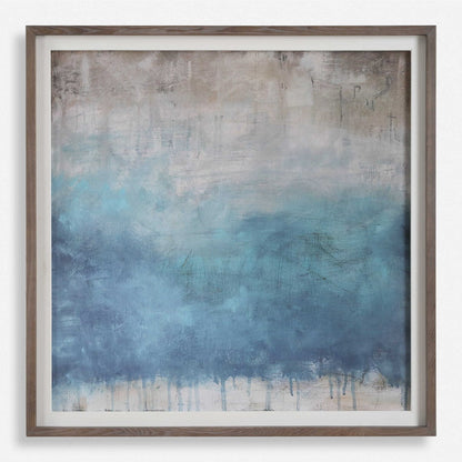 Tranquil Burst 45 in. Framed Print