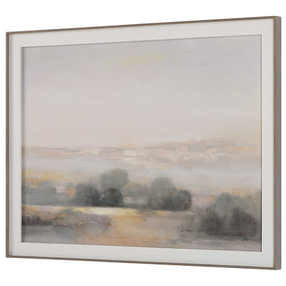 Romantic Hills 35 in. Framed Print