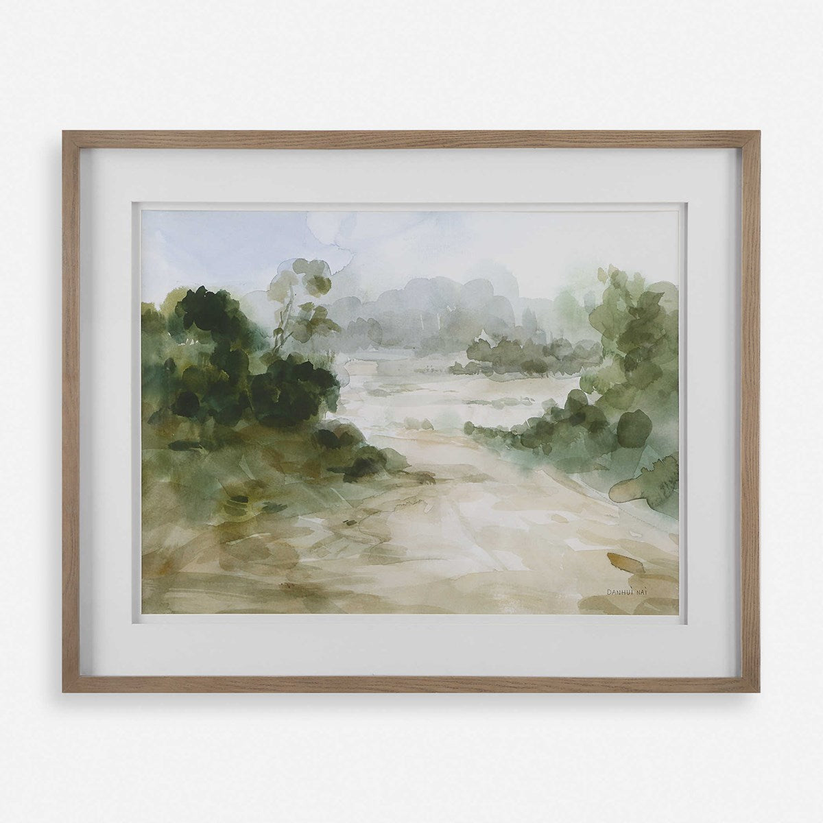 Sunlit Grove 41 in. Framed Print