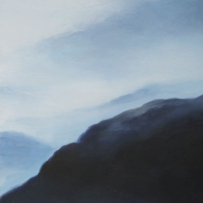 Misted Horizons 43 in. Hand Painted Canvas
