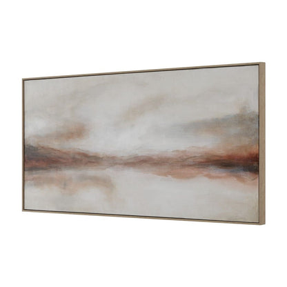 Silent Horizon 61 in. Hand Painted Canvas