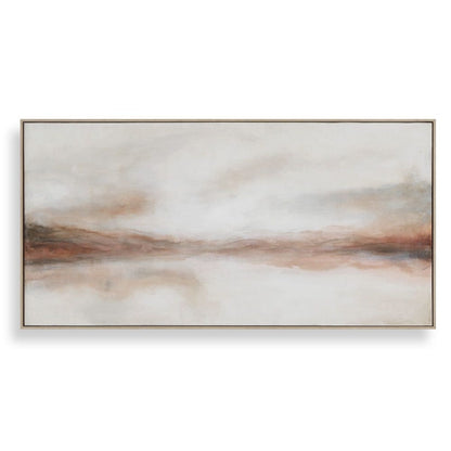 Silent Horizon 61 in. Hand Painted Canvas