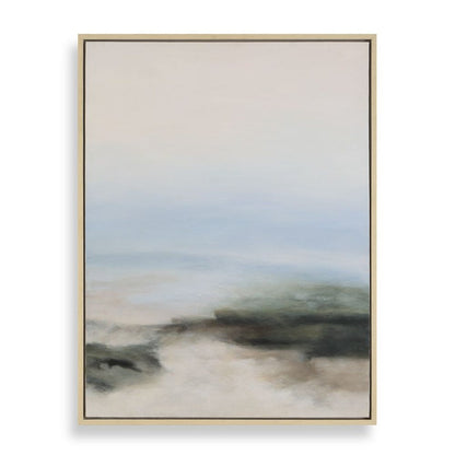 Soft Passage 49 in. Hand Painted Canvas