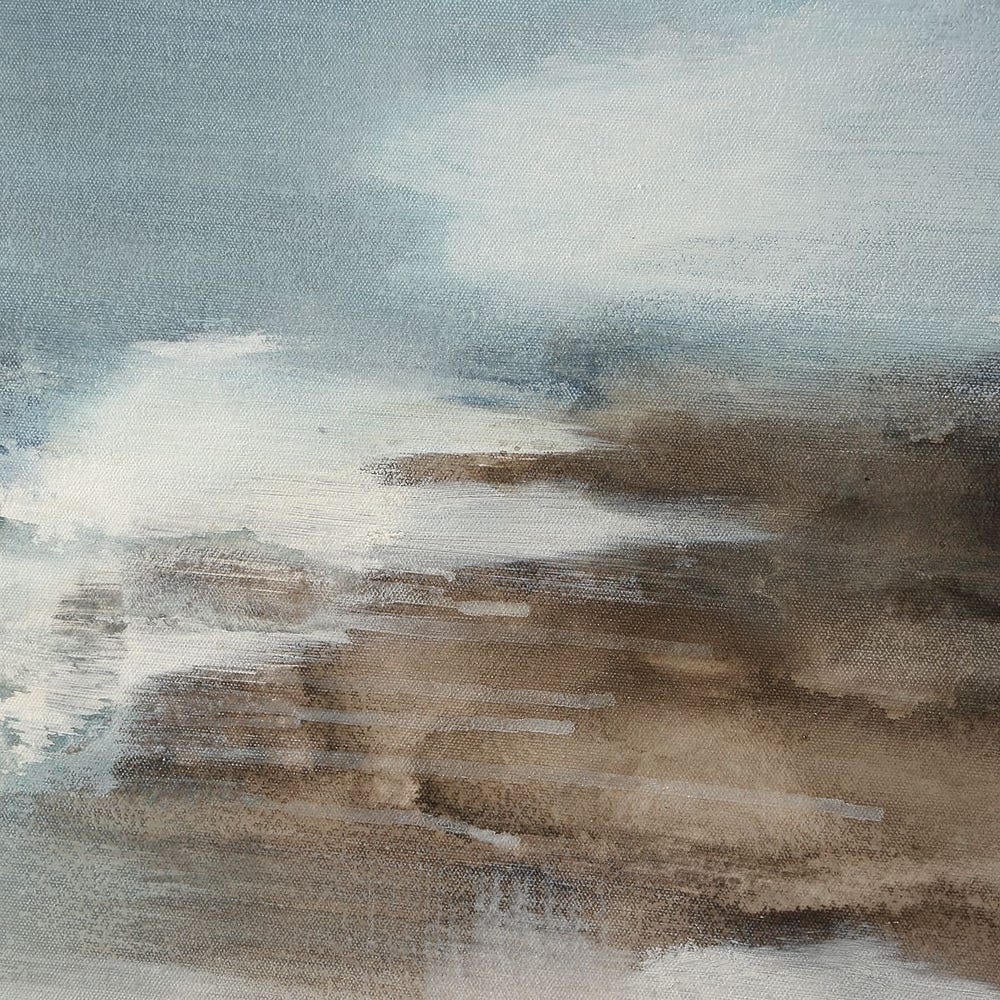 Still Waters 74 in. Hand Painted Canvas