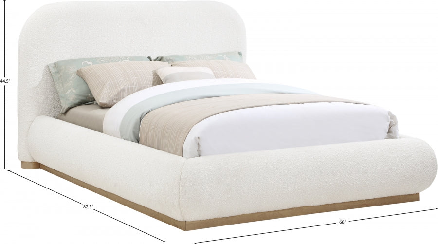 Rotzo Boucle Fabric Bed