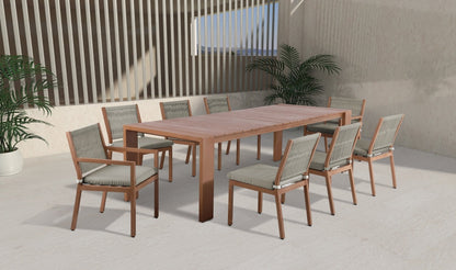 Cattaneo 108 in. Outdoor Patio Dining Table