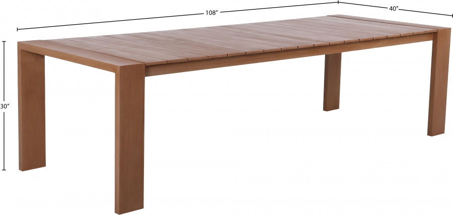 Cattaneo 108 in. Outdoor Patio Dining Table