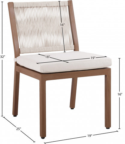 Sinopoli Outdoor Patio Dining Side Chair - Set of 2